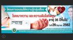 จัดโครงการอบรมให้ความรู้กลุ่มเสี่ยงโรคเบาหวานและความดันโลหิต