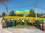 ทุ่งดอกทานตะวัน โครงการส่งเสริมการท่องเที่ยวในชุมชนตำบลหนองข